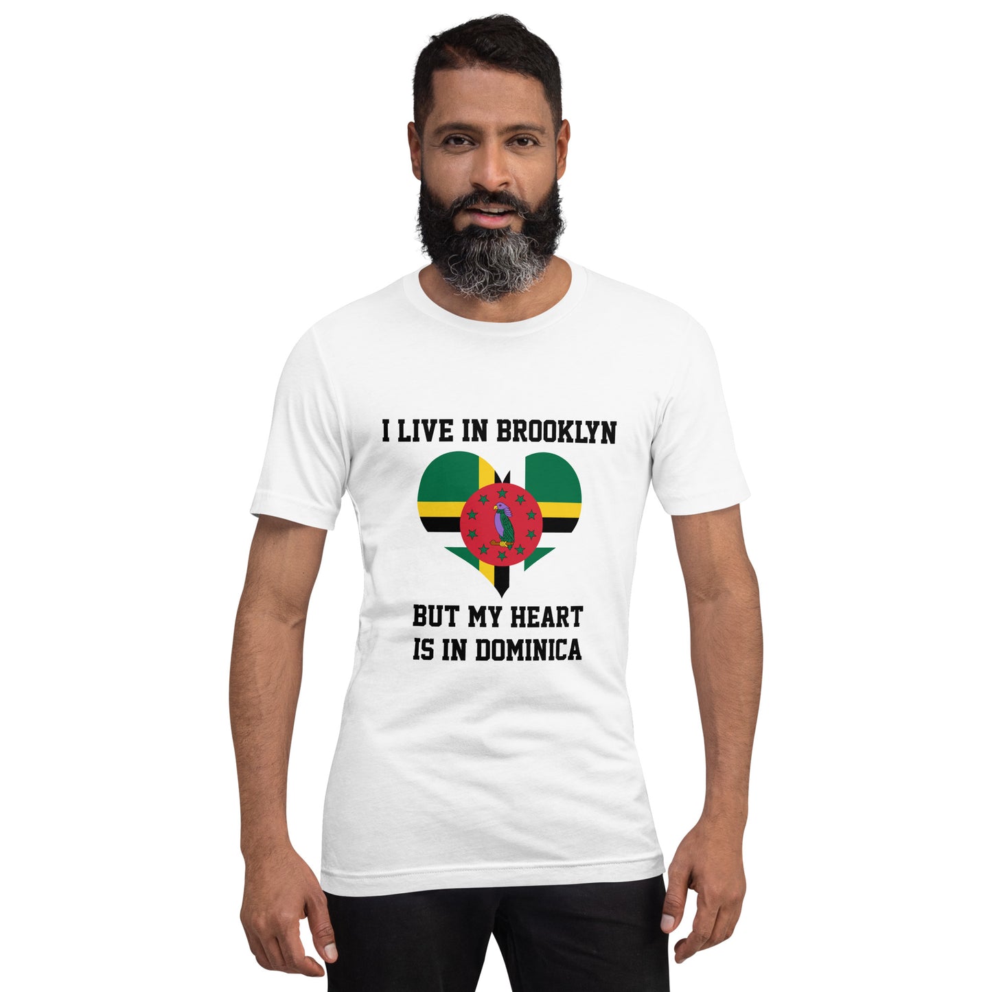 Dominica is my Heart Unisex t-shirt