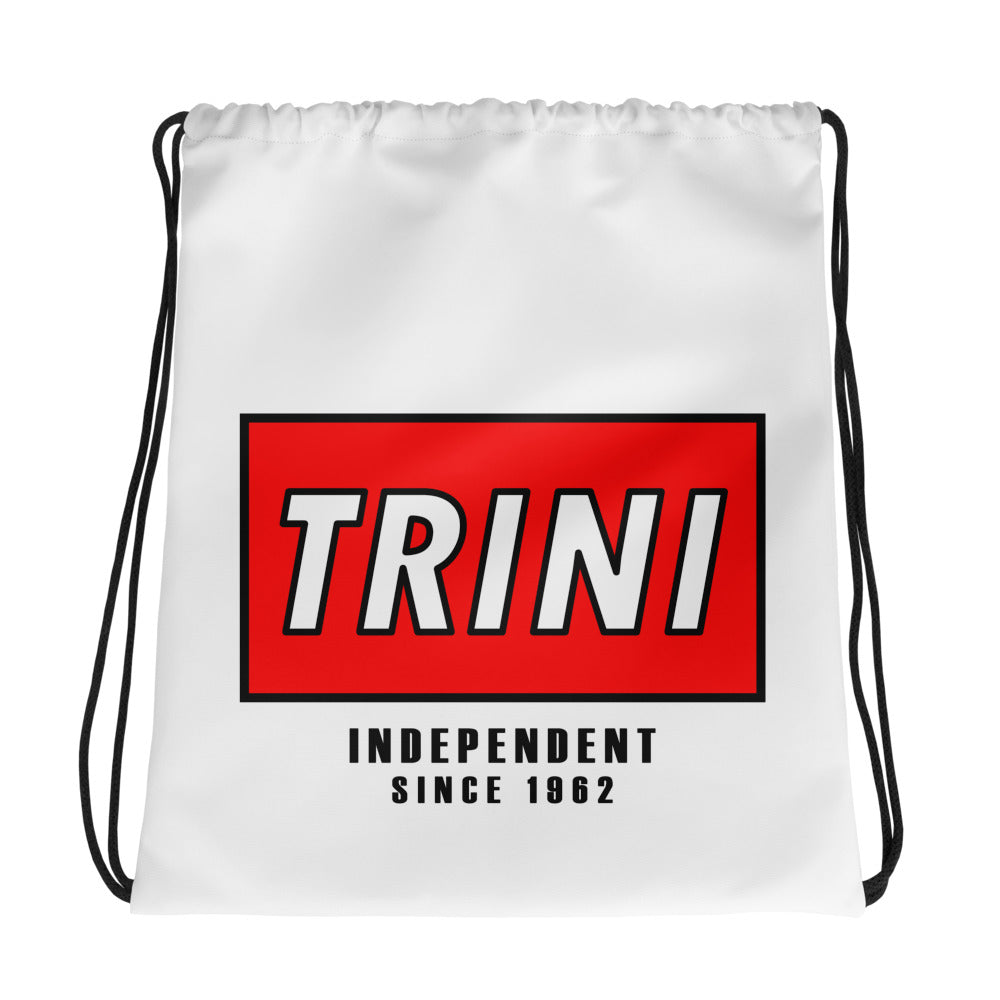 Trinidad Caribbean Independence 1962 Drawstring bag