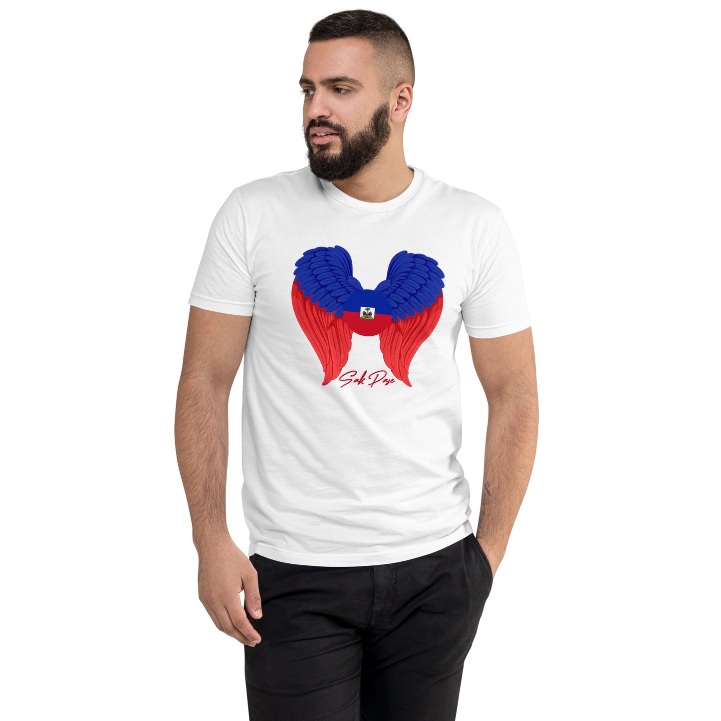 Haitian Wings Short Sleeve T-shirt