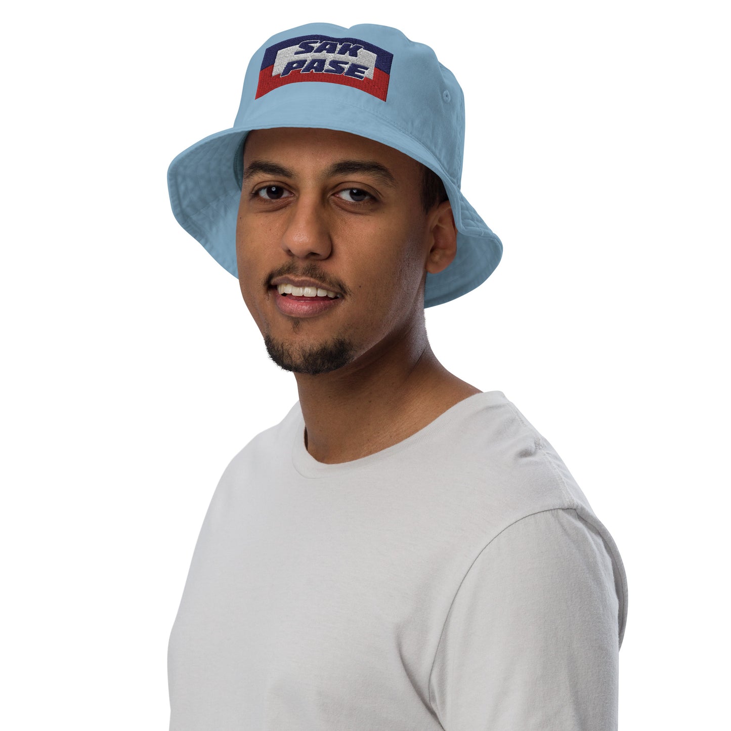 Haitian Sak Pase Organic bucket hat