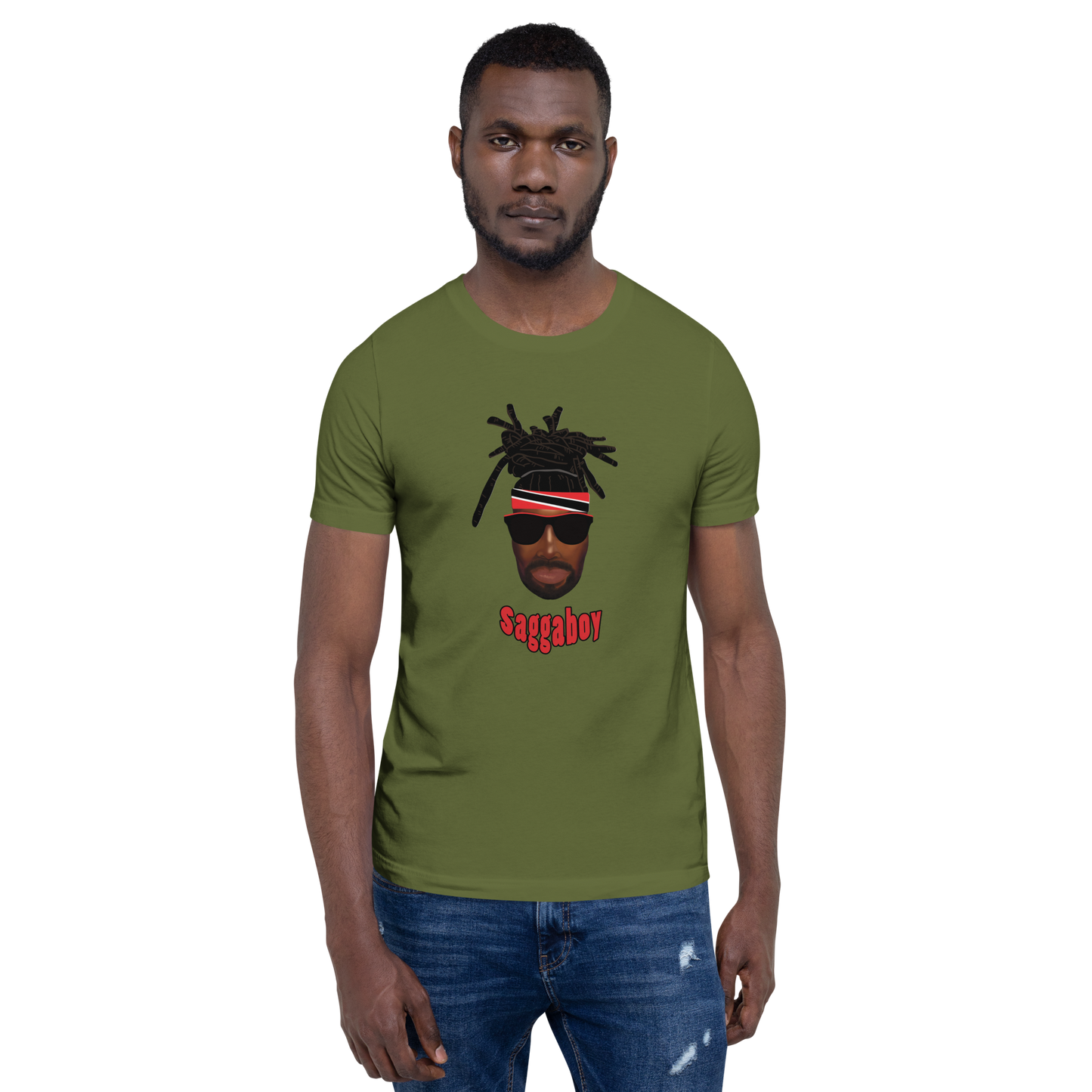 Trini Man Saggaboy Unisex t-shirt