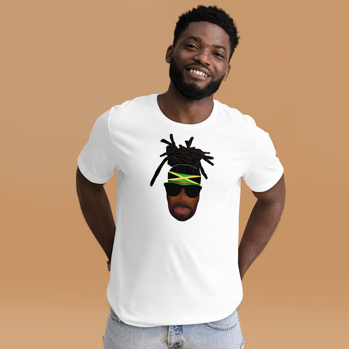 Jamaican Man Locks - Unisex t-shirt