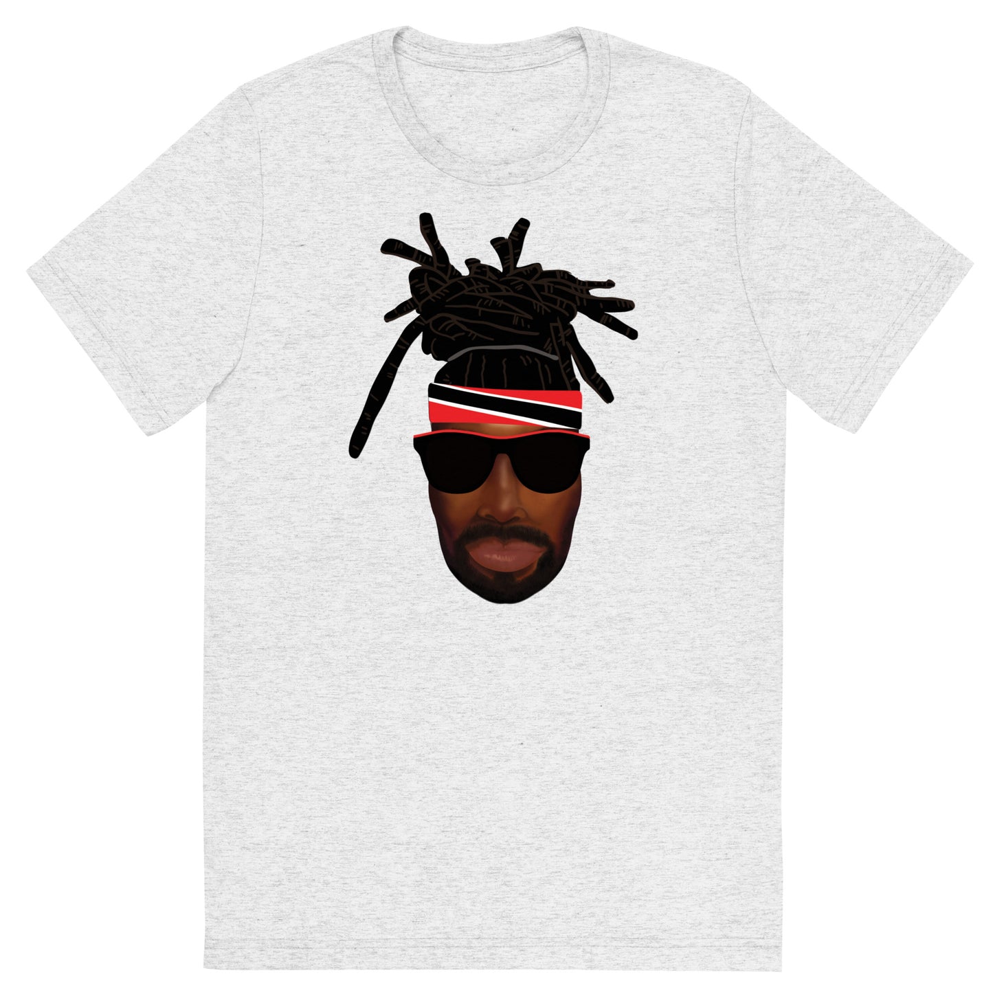 Trini man with dred locks Short sleeve t-shirt