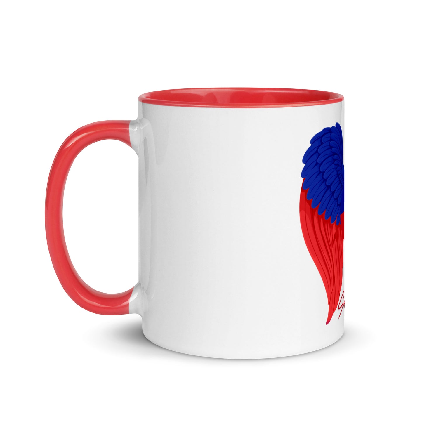 Haitian Flag Mug with Color Inside
