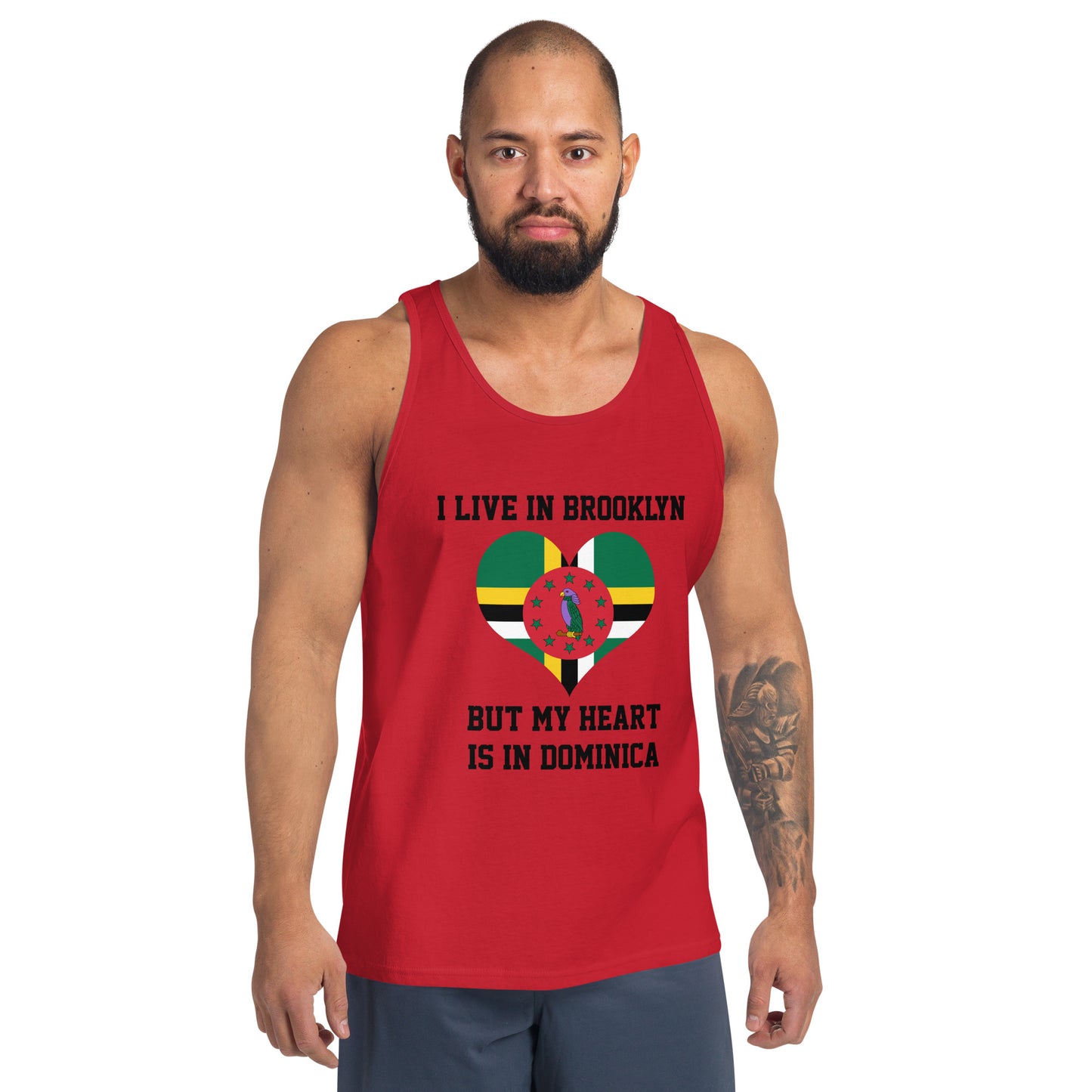 Domonica is my Heart Men's Tank Top