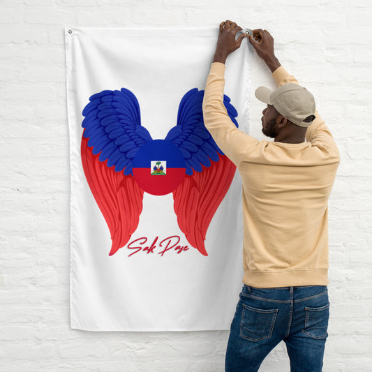 Haitian Flag Sak Pase