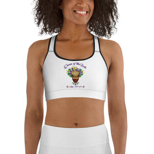 Mardi Gras Queen Sports bra