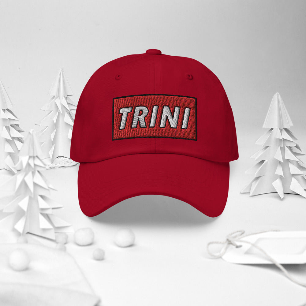 Trini hat with curved visor