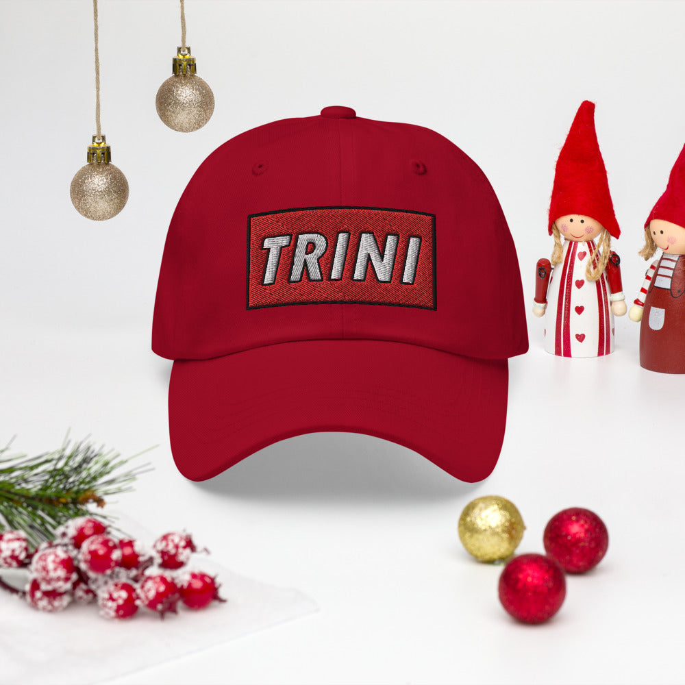 Trini hat with curved visor