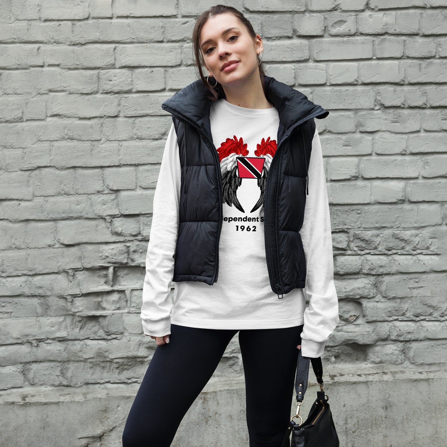 Trinidad Flag Long Sleeve Tee - Unisex
