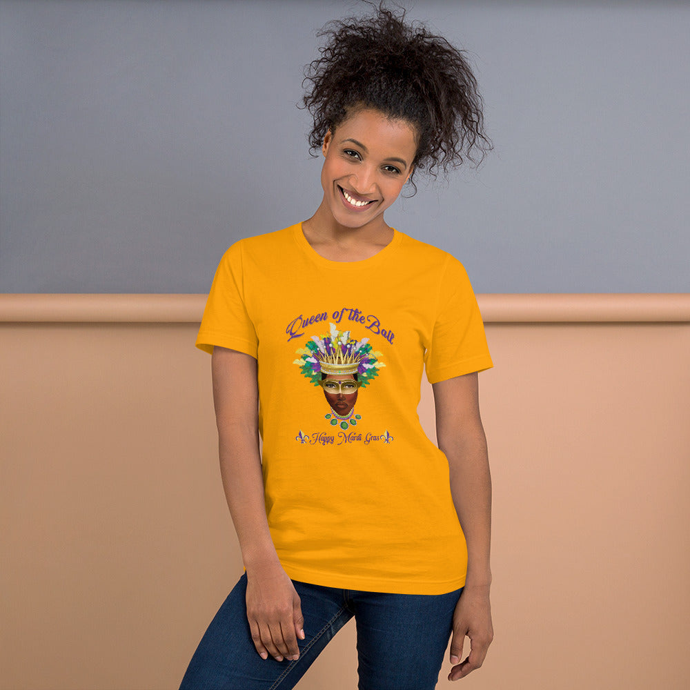 New Orleans Mardi Gras Queen of the Ball Unisex t-shirt