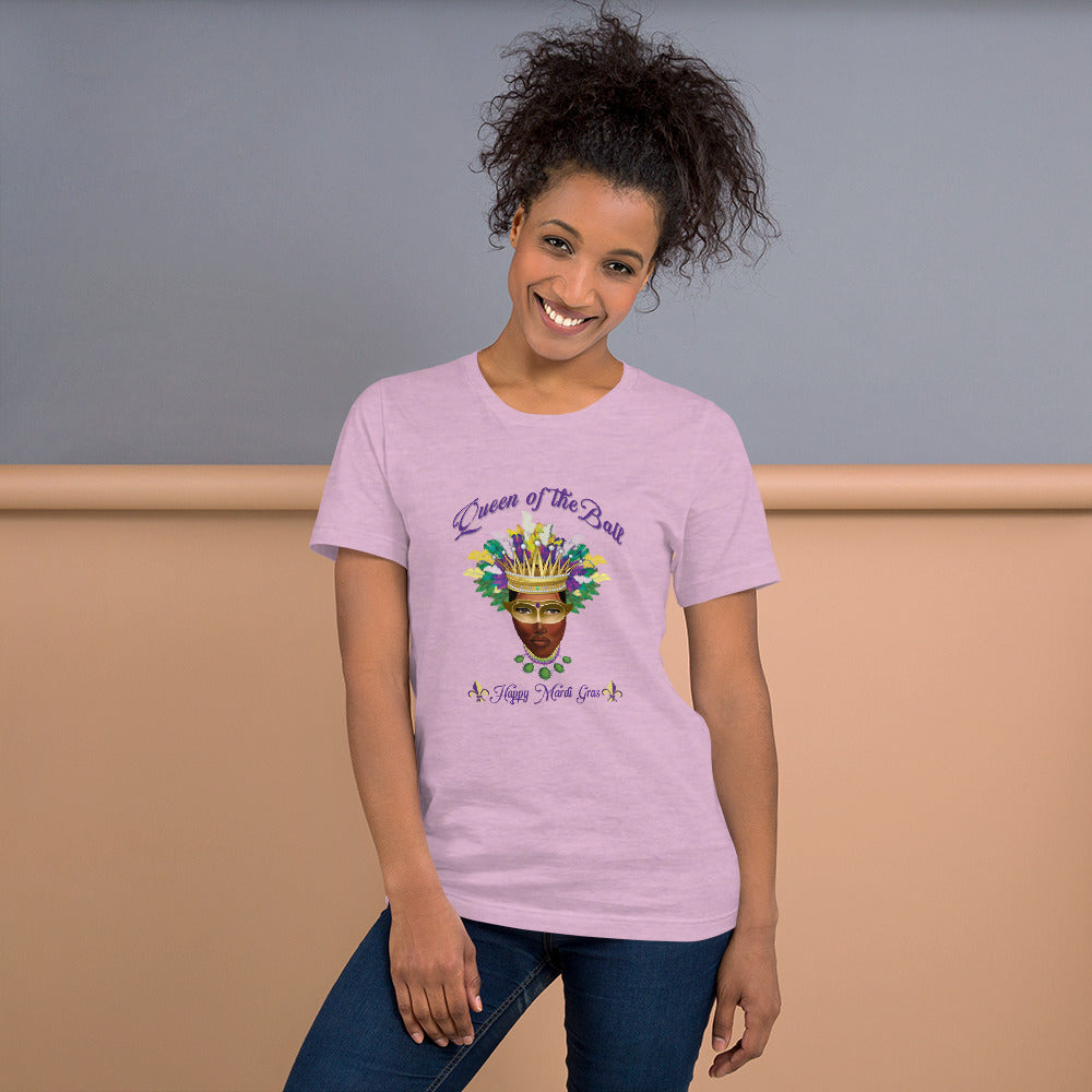 New Orleans Mardi Gras Queen of the Ball Unisex t-shirt