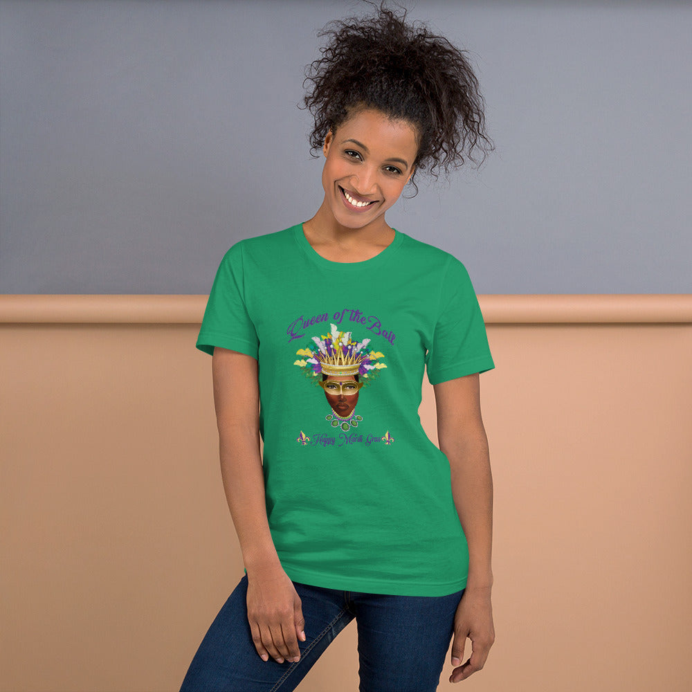 New Orleans Mardi Gras Queen of the Ball Unisex t-shirt