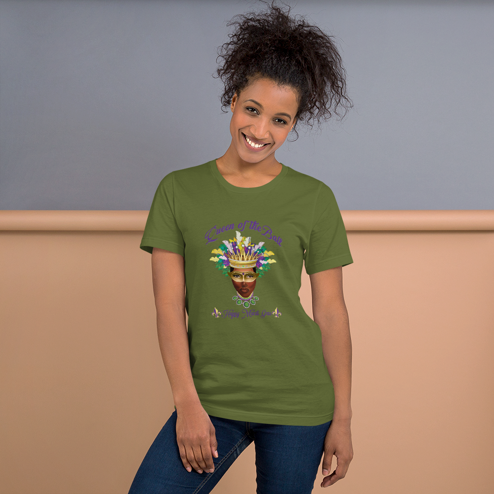 New Orleans Mardi Gras Queen of the Ball Unisex t-shirt