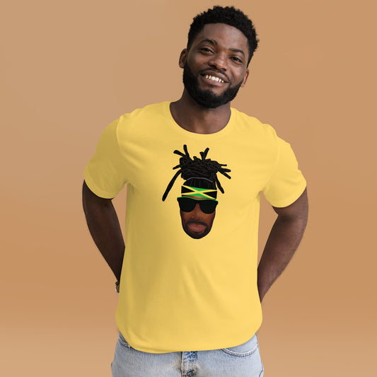 Jamaican Man Locks - Unisex t-shirt