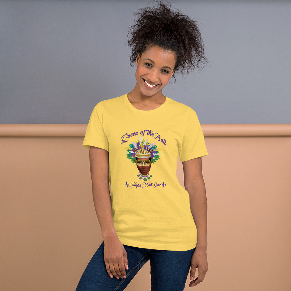 New Orleans Mardi Gras Queen of the Ball Unisex t-shirt